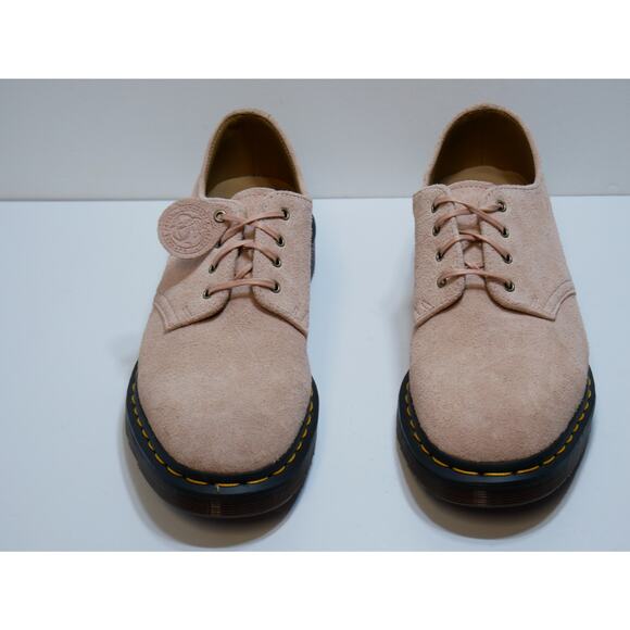 NEW DR. MARTENS DESERT OASIS LOW SUEDE LEATHER PEACH TAN 30564329 MENS SIZE - 9 - Picture 2 of 16